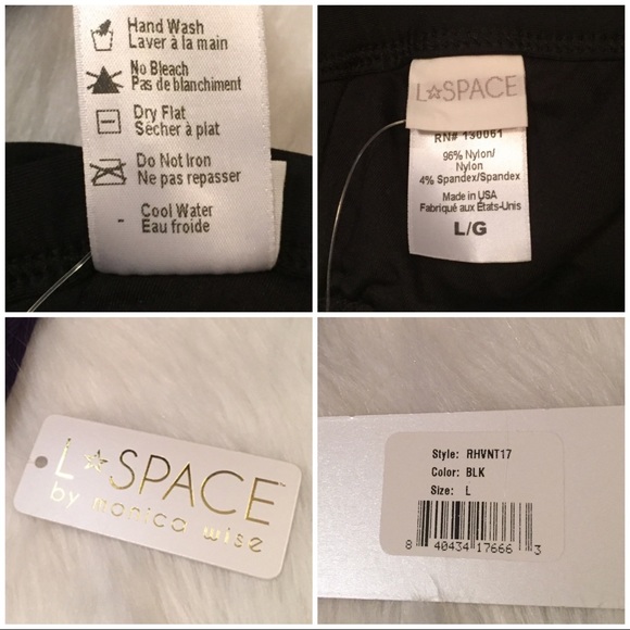 L*Space ridin' high Veenus high neck swim top - Picture 8 of 8